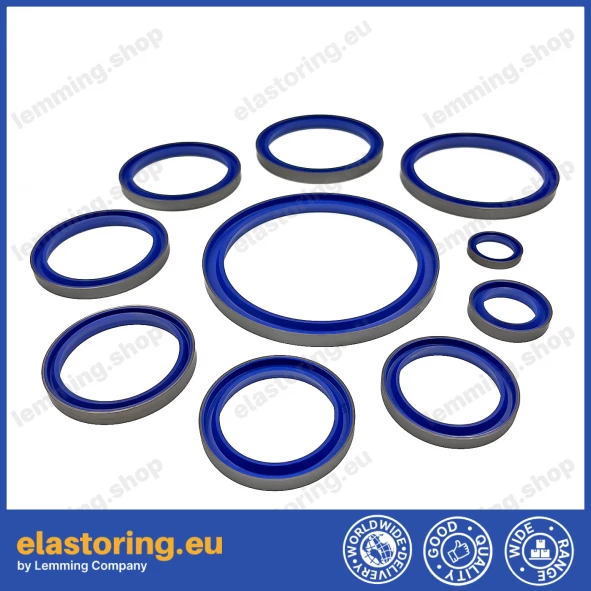 PIERŚCIEŃ ZGARNIAJĄCY Z-07 44,45x61,91x9,53 PU+Stal