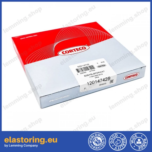 Simmering kasetowy 110x140x12 RWDR-KOMBI FPM
