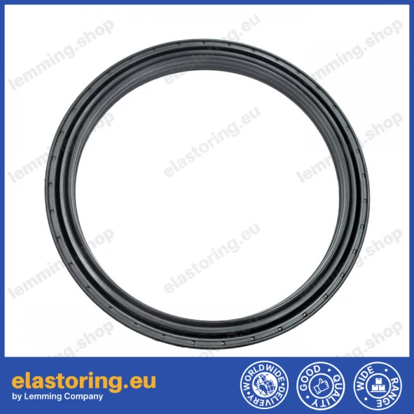 Simmering kasetowy 165x195x16,5/18 RWDR NBR