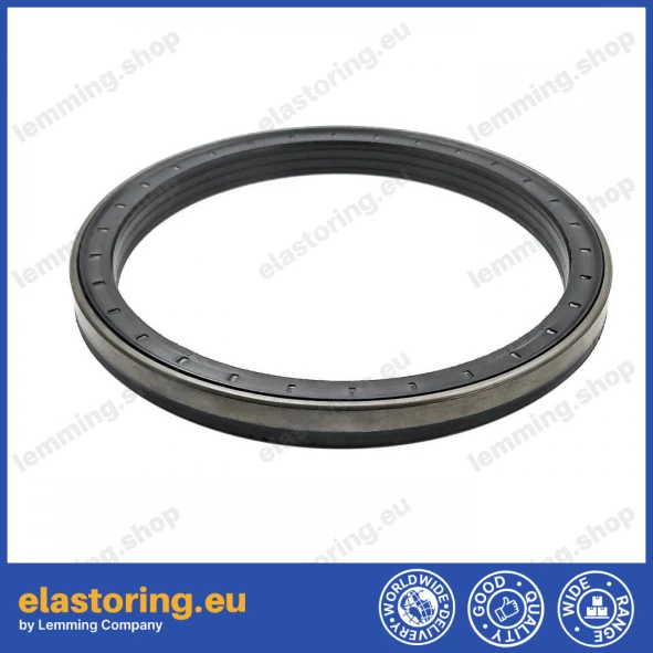 Simmering kasetowy 165x195x16,5/18 RWDR NBR