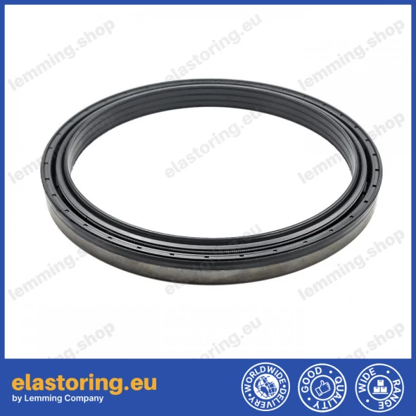 Simmering kasetowy 165x195x16,5/18 RWDR NBR