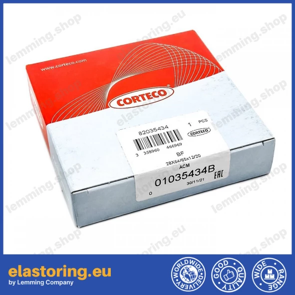 Simmering kasetowy 28x64/65x12/20 RWDR-KOMBI ACM