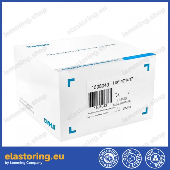 Simmering kasetowy 110x140x14/17 TCS