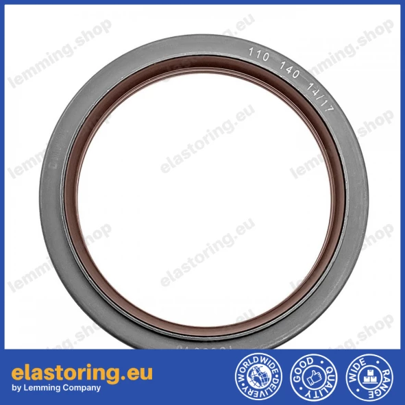 Simmering kasetowy 110x140x14/17 TCS