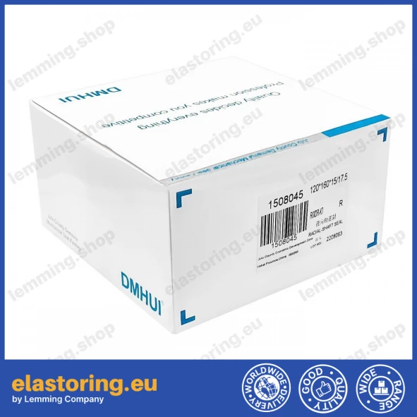 Uszczelnienie wału 120x160x15/17,5