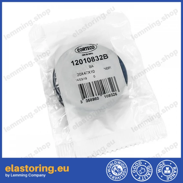 Simmering 20x47x10 BA NBR