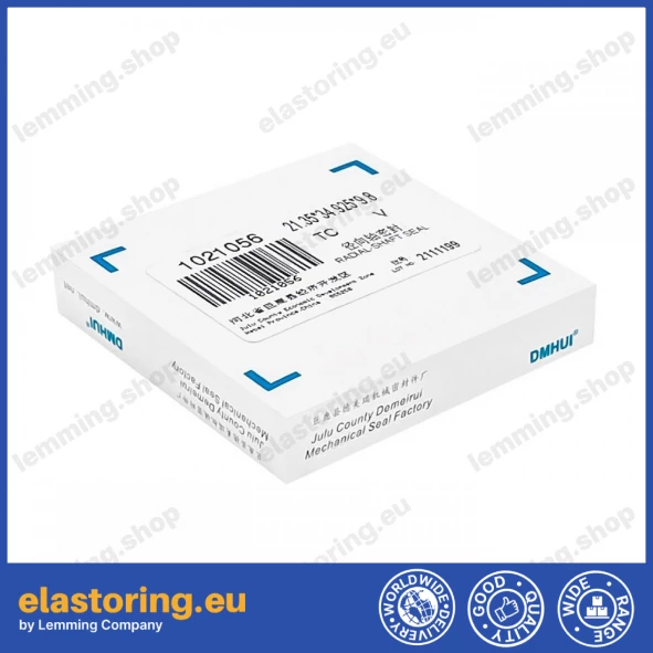 Uszczelnienie wału 21,35x34,925x9,8 TC FPM