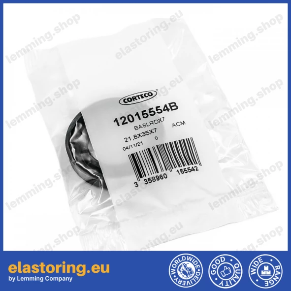 Uszczelnienie wału 21,8x35x7 BASLRDX7 ACM