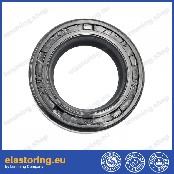 Uszczelnienie wału 22x34x7,5 BASF NBR