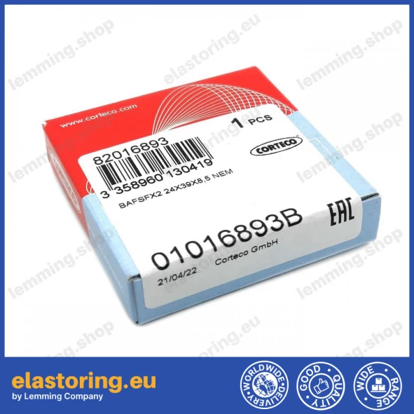 Simmering 24x39x8,5 BAFSFX2