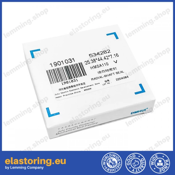 Simmering 25,38x44,42x7,16 HMSA110 FPM 534282 Simmering 25,38x44,42x7,16 HMSA110 FPM 534282