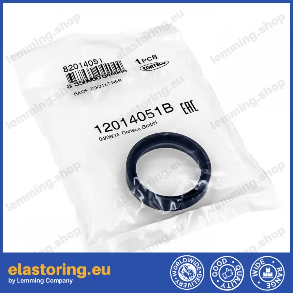 Simmering 25x31x7 BAOF NBR