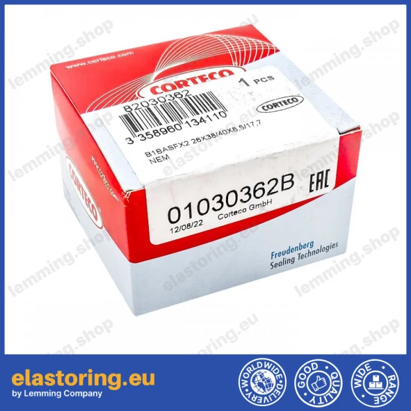 Simmering 26x38/40x8,5/17,7 B1BASFX2 NEM