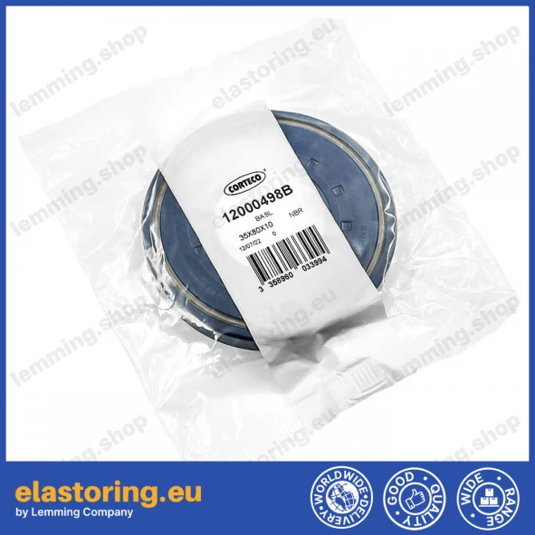 Uszczelnienie wału 35x80x10 BASL NBR