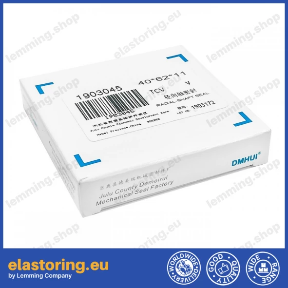 Simmering 40x62x11 TC FPM