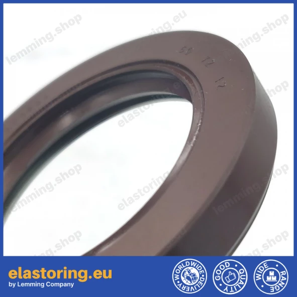 Ciśnieniowy simmering 50x72x12 TCN1 FPM