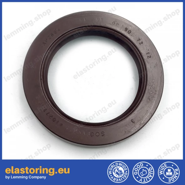 Ciśnieniowy simmering 50x72x12 TCN1 FPM