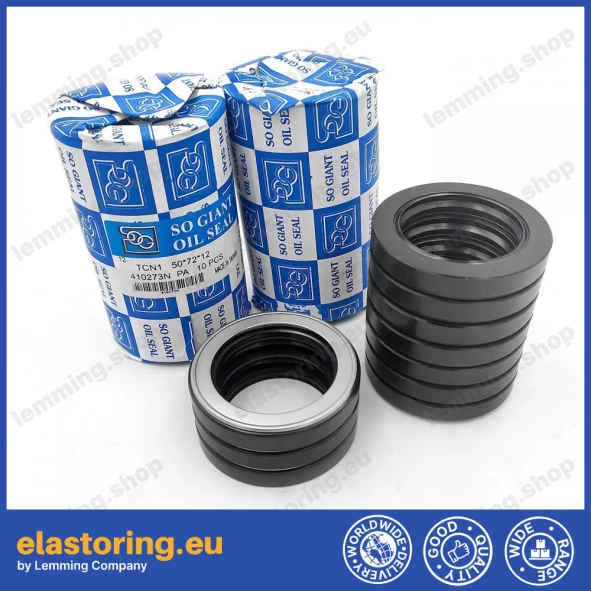 Ciśnieniowy simmering 50x72x12 TCN1 NBR