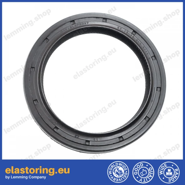 Uszczelnienie wału 57,15x76,2x9,5/11,2 BAVISLRDX7 FPM