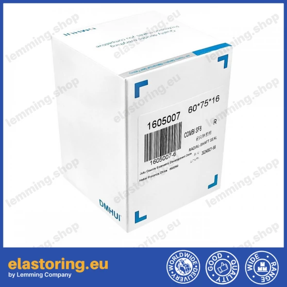 Uszczelnienie wału 60x75x16 COMBI SF8 NBR Uszczelnienie wału 60x75x16 COMBI SF8 NBR