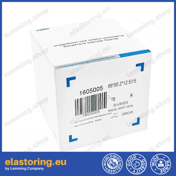 Uszczelnienie wału 66x95,2x12,5/15 TB NBR Uszczelnienie wału 66x95,2x12,5/15 TB NBR