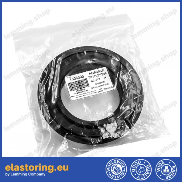 Uszczelnienie wału 70x111,3x12/24 QLFY