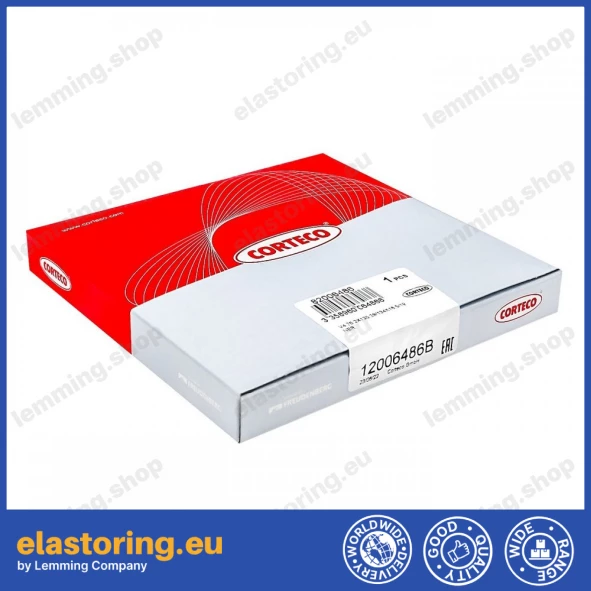 Uszczelnienie wału 76,2x125,39/134x16,5/19 ASL NBR