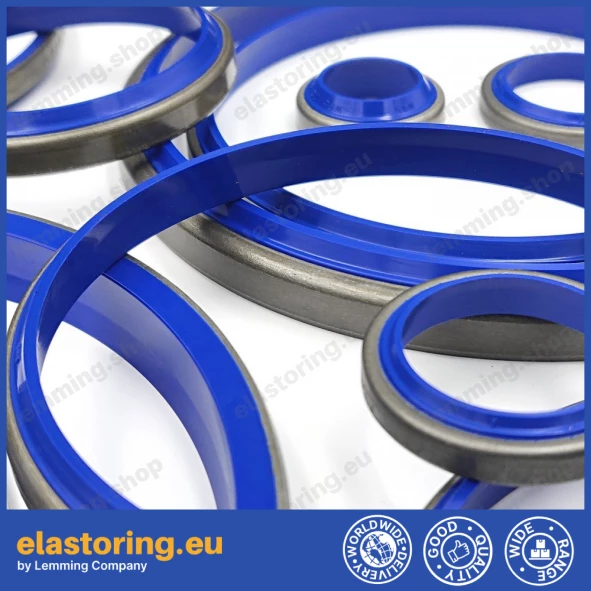 PIERŚCIEŃ ZGARNIAJĄCY K07 50x56x5/8 PU+Stal