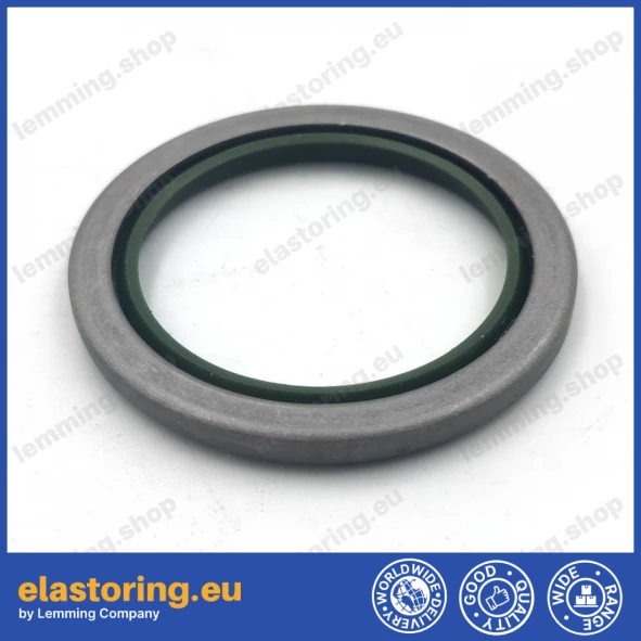 PIERŚCIEŃ ZGARNIAJĄCY VAW 30x40x4 PU+Stal