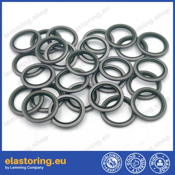 PIERŚCIEŃ ZGARNIAJĄCY VAW 30x40x4 PU+Stal