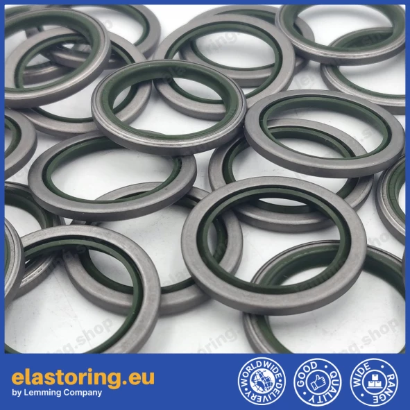 PIERŚCIEŃ ZGARNIAJĄCY VAW 30x40x4 PU+Stal