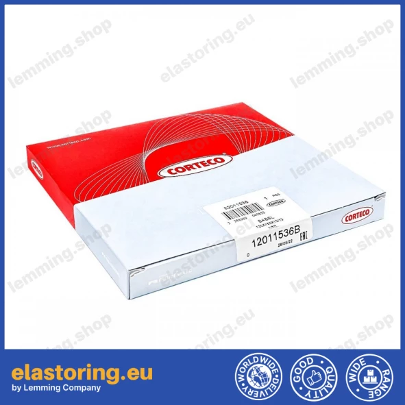 Ciśnieniowy simmering 120x150x12/13 BABSL NBR