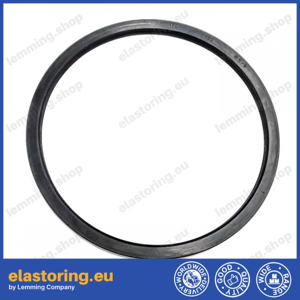 Ciśnieniowy simmering 170x190x8,5/9 BABSL NBR