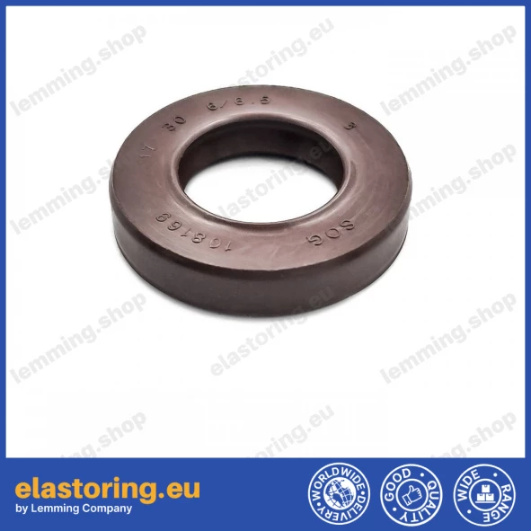 Ciśnieniowy simmering 17x30x6/6,5 BABSL FPM