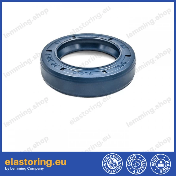 Ciśnieniowy simmering 20x30x7/7,5 BABSL NBR