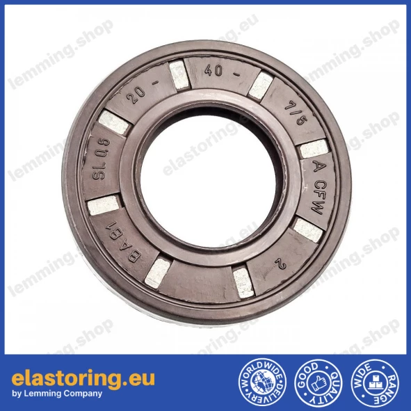 Ciśnieniowy simmering 20x40x7/7,5 BABSLVI FPM