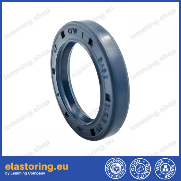 Ciśnieniowy simmering 25x36x6/6,5 BABSL NBR