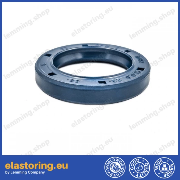 Ciśnieniowy simmering 25x36x6/6,5 BABSL NBR