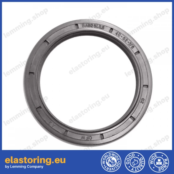Ciśnieniowy simmering 40x52x7/7,5 BABSL FPM