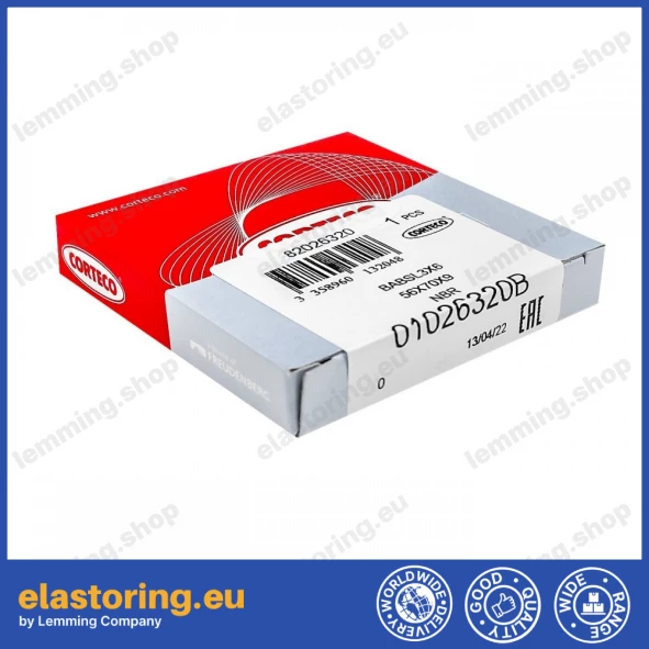 Ciśnieniowy simmering 56x70x9 BABSL3X6 NBR