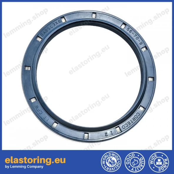 Ciśnieniowy simmering 56x70x9 BABSL3X6 NBR