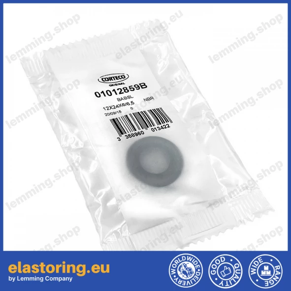 Ciśnieniowy simmering 12x24x6/6,5 BABSL NBR