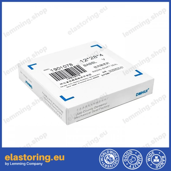 Ciśnieniowy simmering 12x28x4 BABSL FPM