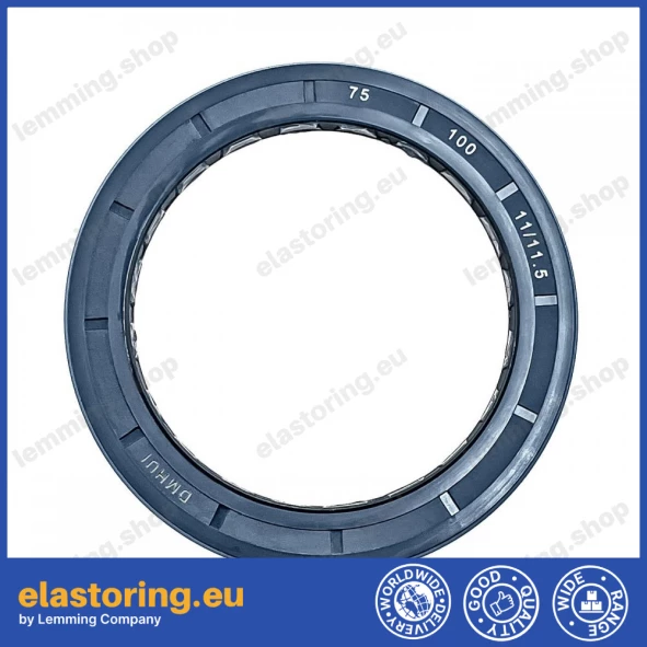 Ciśnieniowy simmering 75x100x11/11,5 BABSL NBR