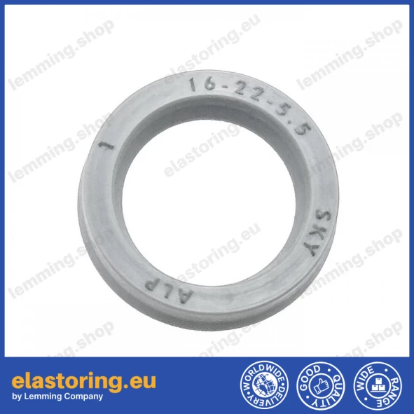 PIERŚCIEŃ U 16x22x5,5 A183 PU95 PIERŚCIEŃ U 16x22x5,5 A183 PU95
