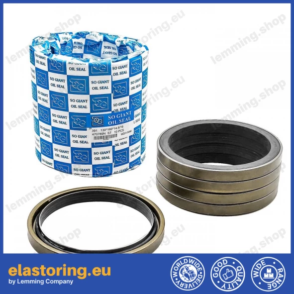 Simmering kasetowy 130x160x14,5/16 KASSETTE NBR