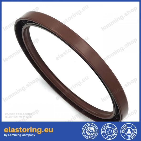 Uszczelnienie wału 160x190x15 AS FPM