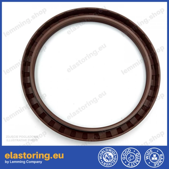 Uszczelnienie wału 160x190x15 AS FPM