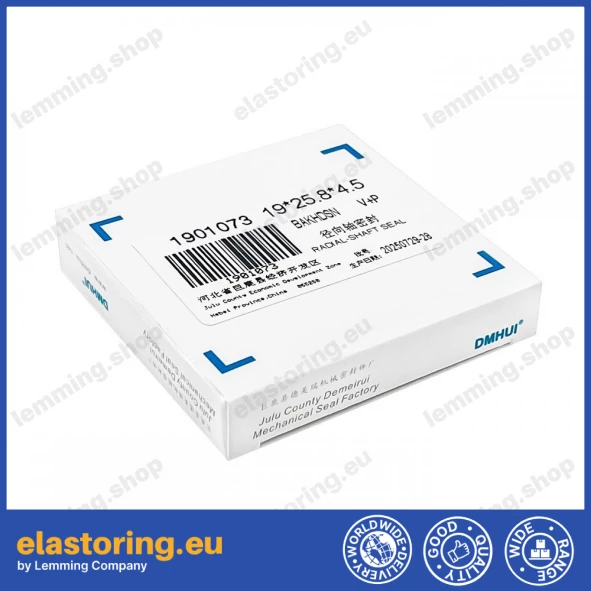 Simmering wysokociśnieniowy 19x26x4,5 BAKHDSN FPM+PTFE