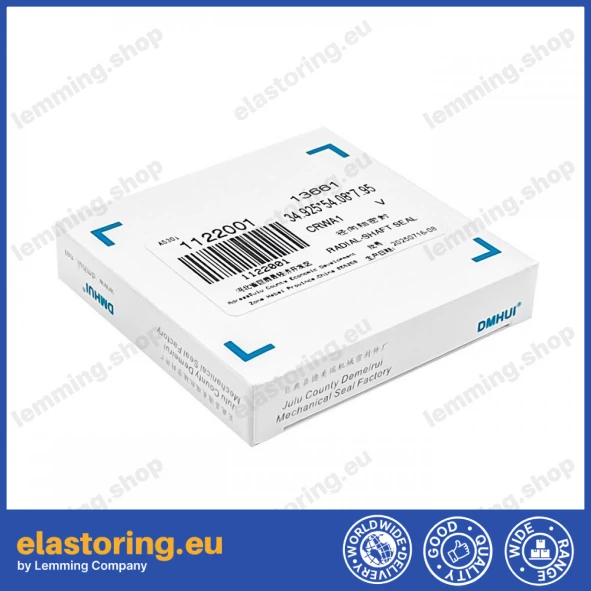 Uszczelnienie wału 34,925x54,08x7,95 CRWA1 FPM